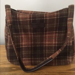 Ralph Lauren plaid purse